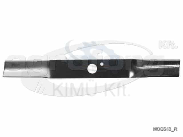 Fűnyíró kés Valex ME1300 377mm, 20mm, 2 furatos, utángyártott