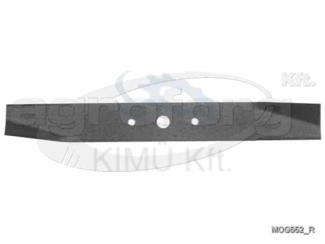 Fűnyíró kés Szentkirály R400, KF-04 398mm, 16mm, 3 furatos, utángyártott