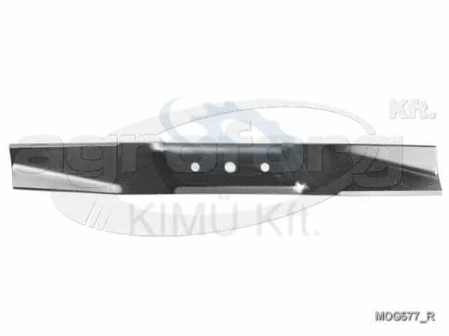 Fűnyíró kés MTD B100 410mm, 10.5mm, 3 furatos utángyártott