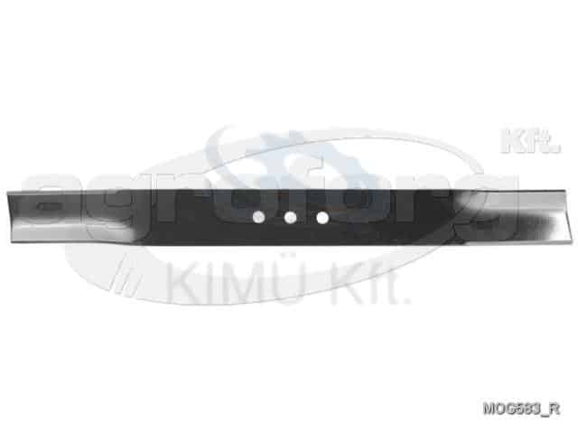 Fűnyíró kés Stiga EURO45 435mm, 9.8mm, 3 furatos, utángyártott