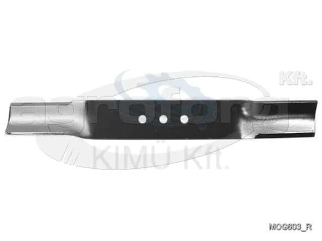 Fűnyíró kés Oleo-Mac G43 388mm, 10mm, 3 furatos, utángyártott