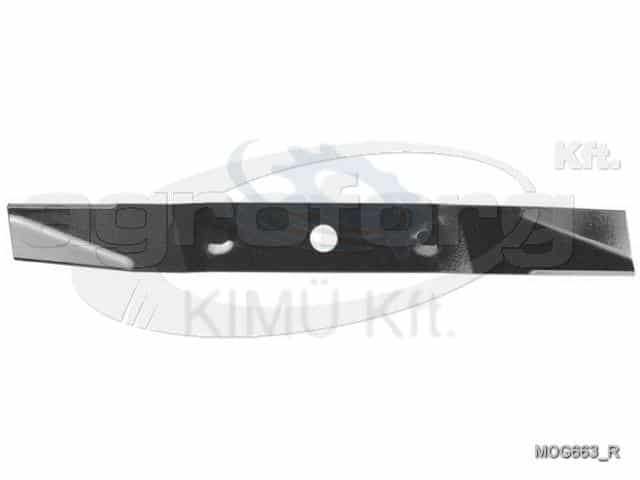 Fűnyíró kés Partner 371,37 370mm, 16.2mm, 1 furatos utángyártott