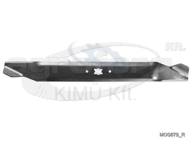 Fűnyíró kés MTD GES53 530mm, 4 ágú csillag, 3 furatos utángyártott