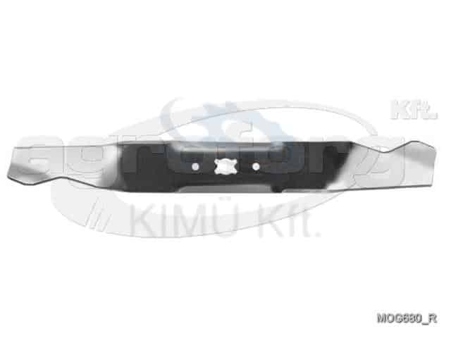 Fűnyíró kés MTD M46 455mm, 4 ágú csillag, 3 furatos utángyártott