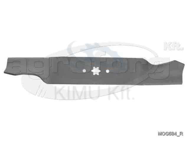 Fűnyíró kés MTD B11 488mm, 6 ágú csillag, 3 furatos, gyűjtős utángyártott