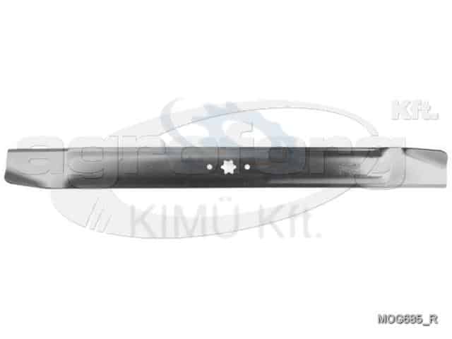 Fűnyíró kés MTD J155 760mm, 6 ágú csillag, 3 furatos utángyártott