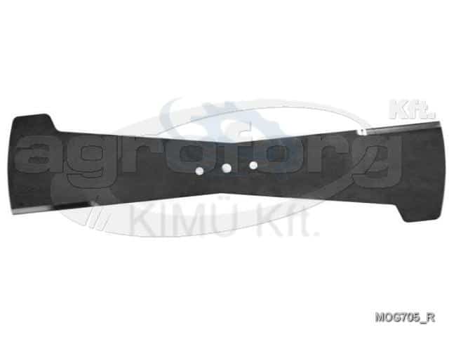 Fűnyíró kés MTD E130 520mm, 10.3mm, 3 furatos utángyártott