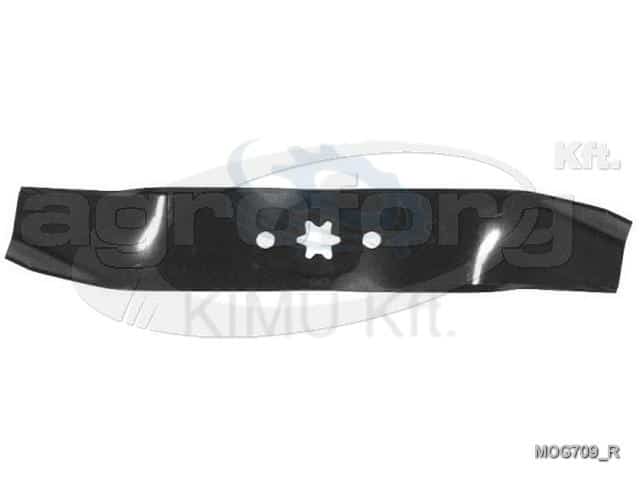 Fűnyíró kés Yard-Mann YM8200 376mm, 6 ágú csillag, 3 furatos utángyártott