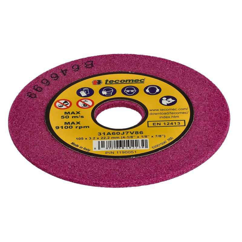 Láncélezőkorong Tecomec 105x22.2x3.2mm Midi utángyártott