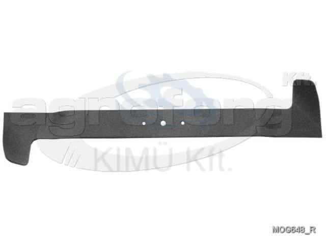 Fűnyíró kés Cub-Cadet RBH1200 617mm, 10.3mm, 3 furatos, jobbra forgó utángyártott