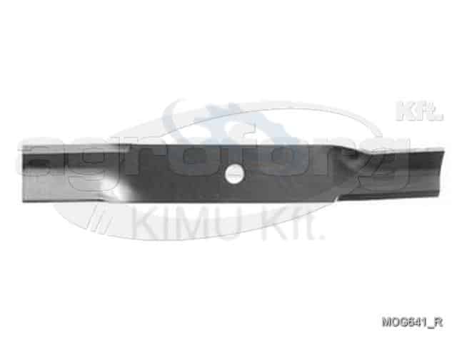 Fűnyíró kés Sabo 132/700 414mm, 16mm, 1 furatos, utángyártott
