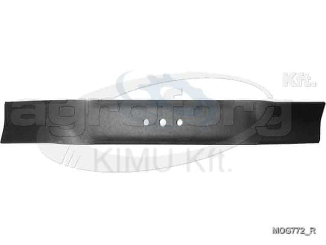 Fűnyíró kés Westwood  455mm, 10mm, 3 furatos, utángyártott