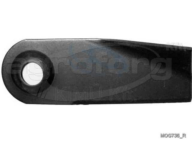 Fűnyíró kés Countax 36" vágóasztal, 143mm, 17mm, 1 furatos utángyártott