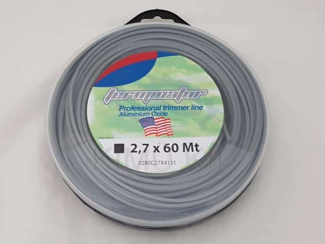 Damil 2.7mm szögletes   60 méter alu olasz