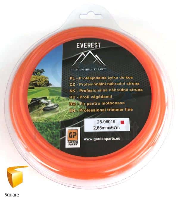Vágódamil Négyszög 2,65Mm 67M Everest