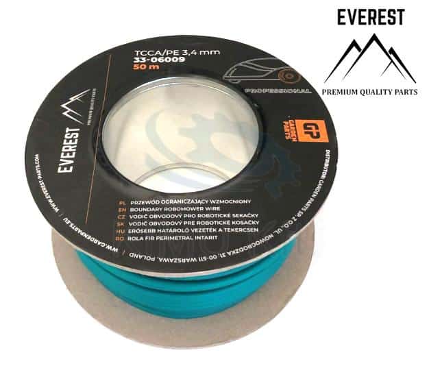 Erősebb Határoló Vezeték A Tekercsen Tcca/Pe 3,4Mm 50M Everest