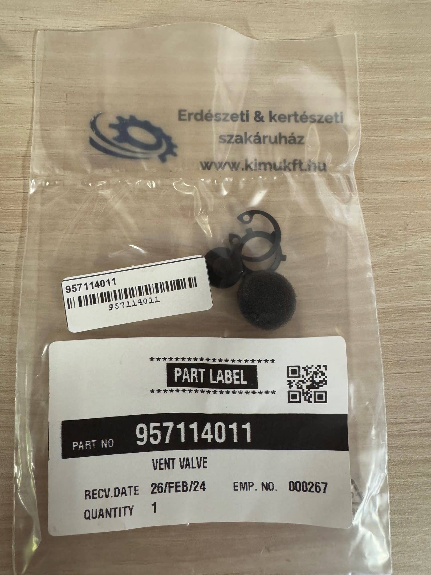 Makita szelep 957114011