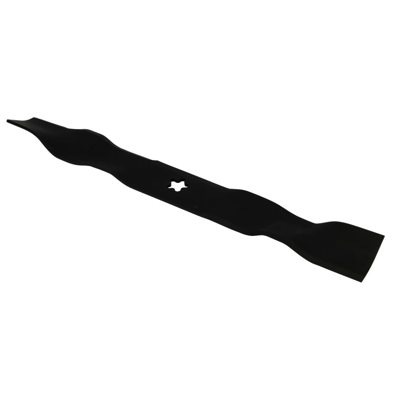 Fűnyíró kés McCulloch M105-97, M125-97, LT131 490mm, 5 ágú csillag, 3 furatos utángyártott