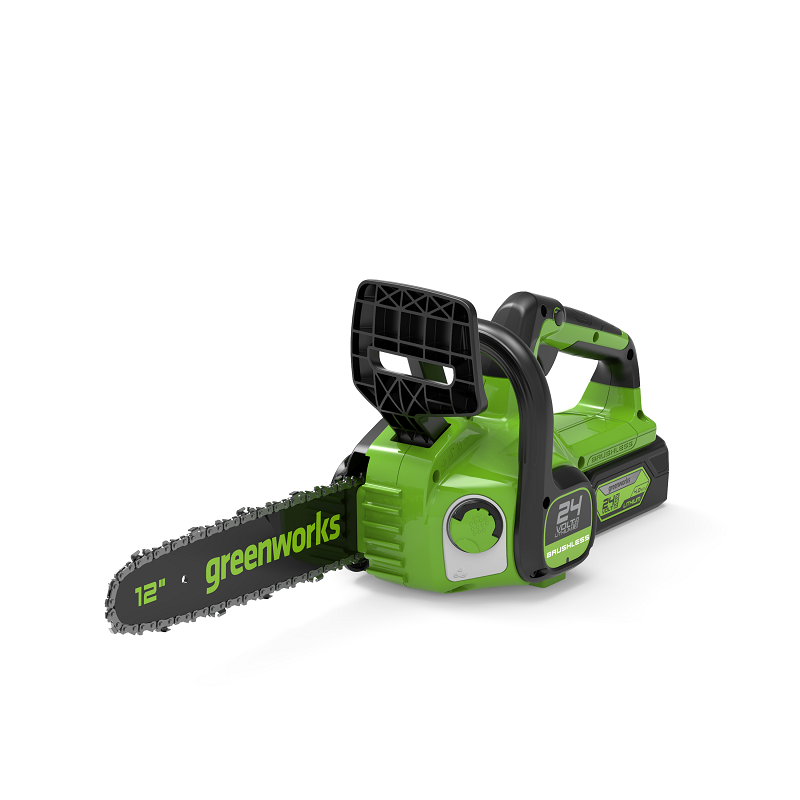 Láncfűrész készlet akkumulátoros Greenworks GD24CS30K4 24 v, akkumulátorral és töltővel