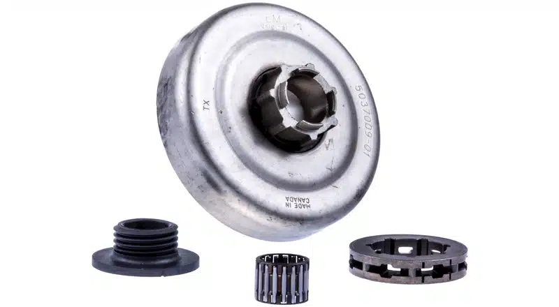 Csillagkerék Husqvarna 254, 257, 262XP betétes 3/8-7, tűgörgővel