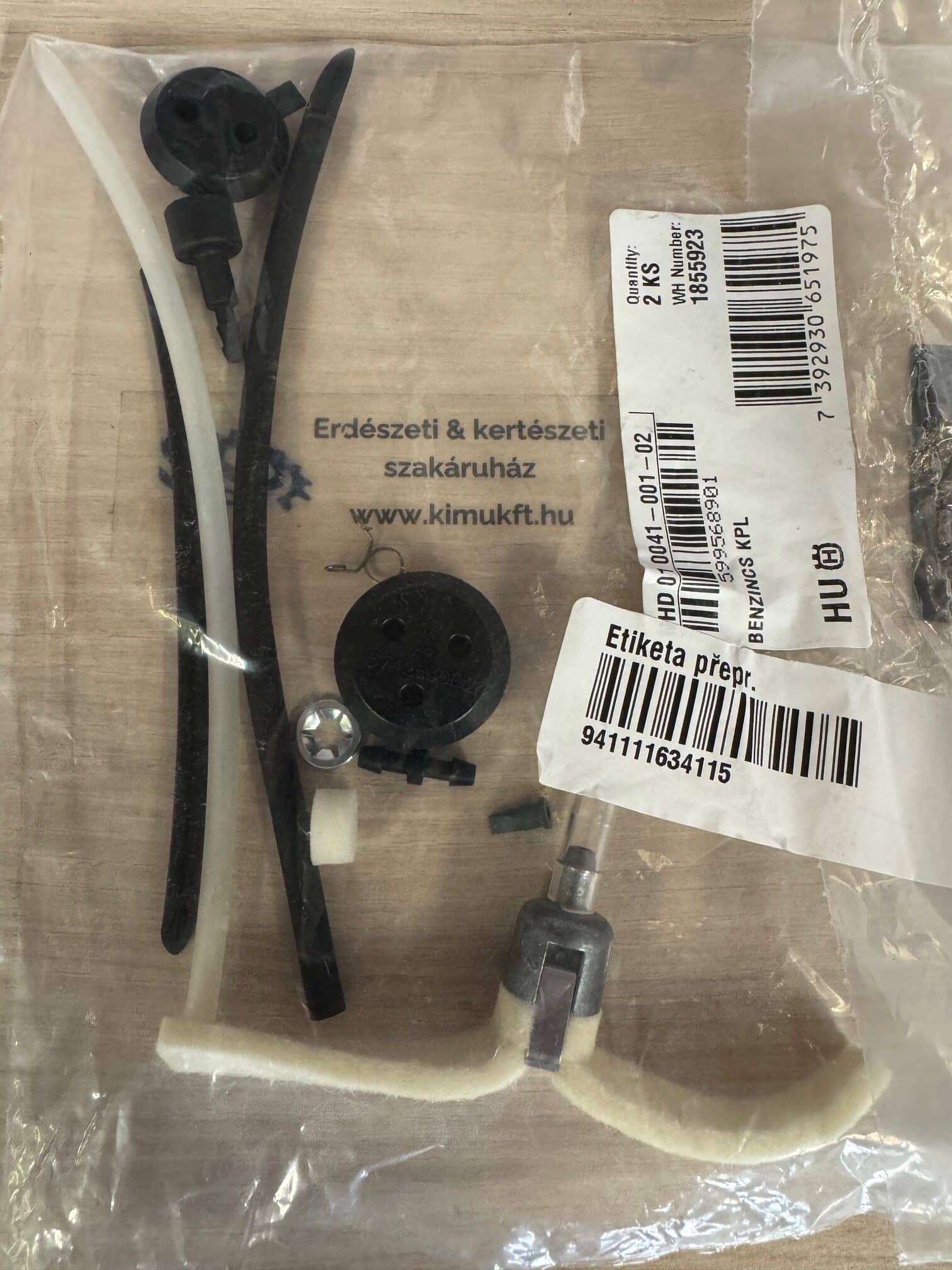 Husqvarna üzemanyagcső készlet - 129R - 325 - 329 599568901