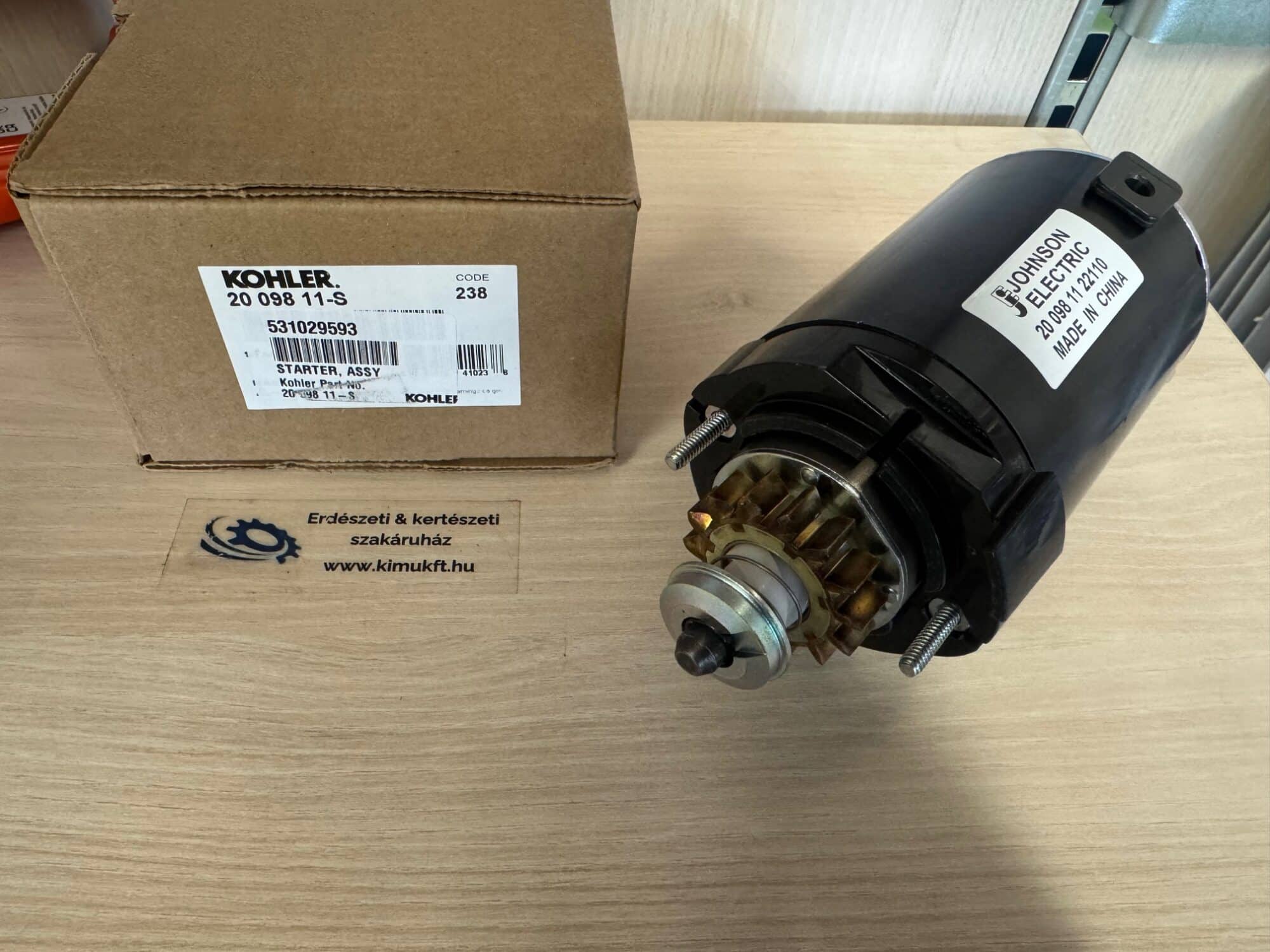Kohler önindító 531029593