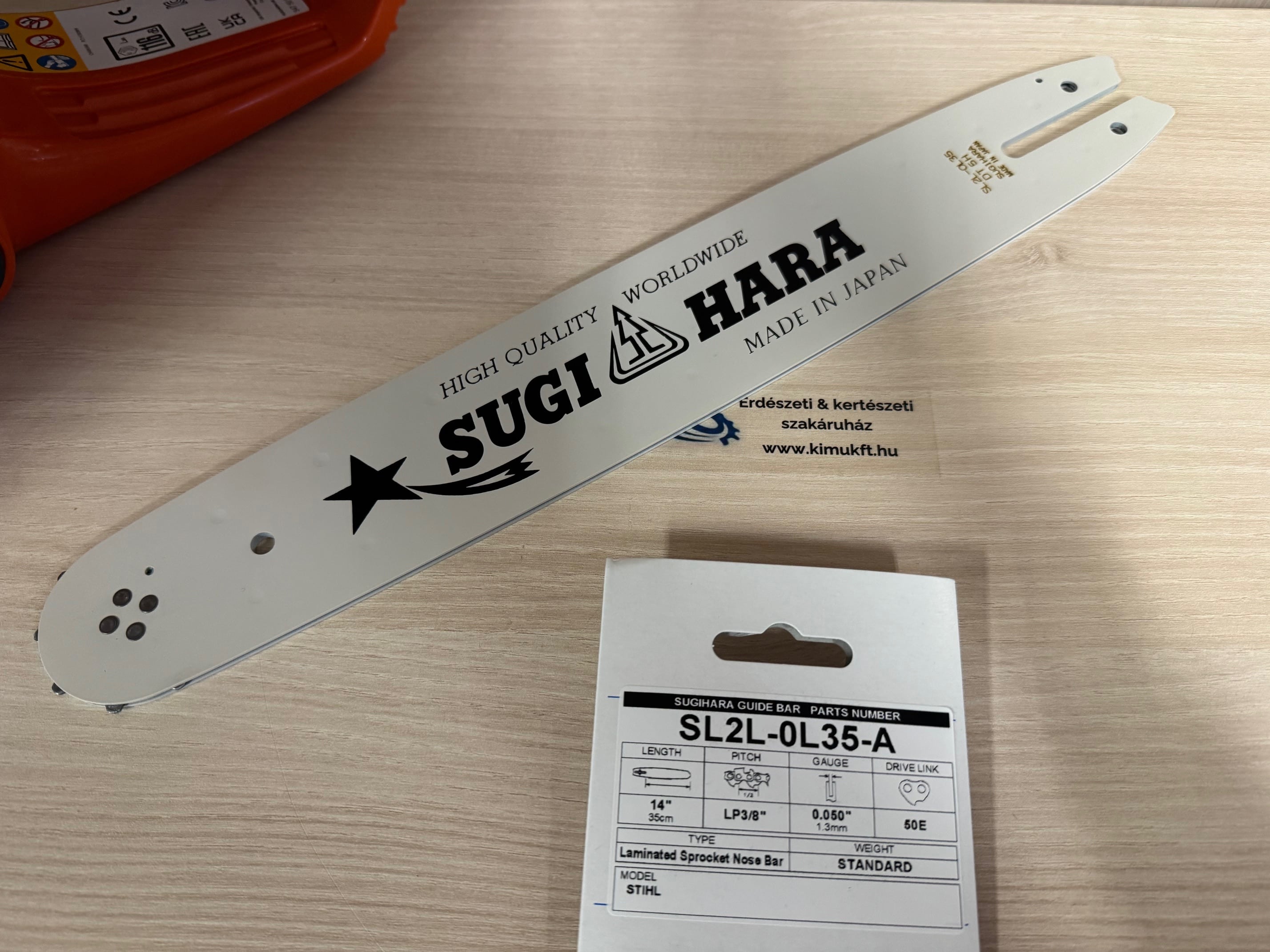 Sugihara vezetőlemez Stihl 50szem