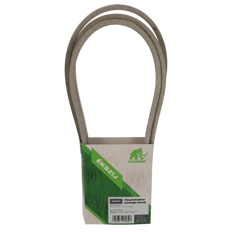 MTD ékszíj késhajtó 754-04060c utángyártott MTD OPTIMA LG 200 H 1/2" x 96-1/2