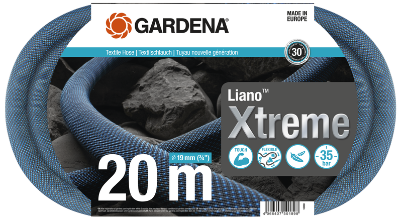 Gardena Liano™ Xtreme textiltömlő 20 m