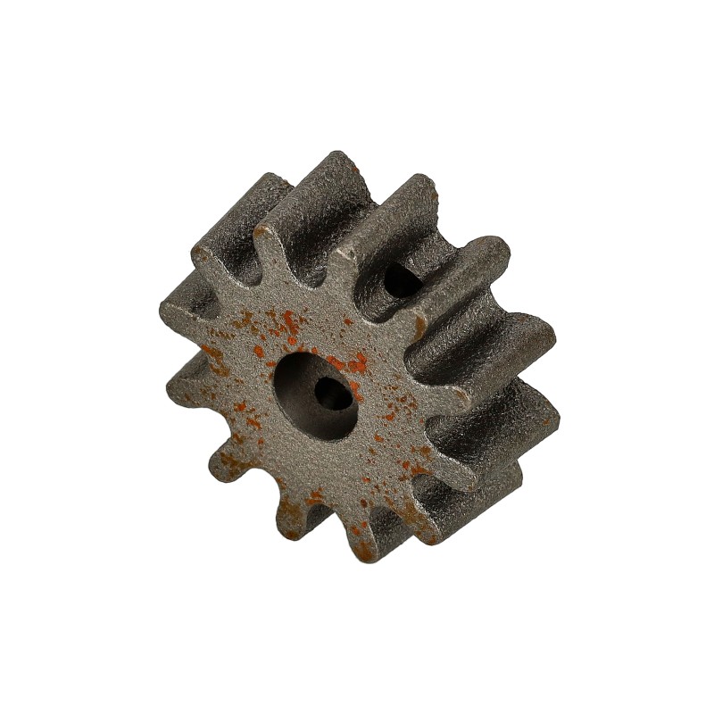 Betonkeverő alkatrész Agrimotor B1510FK kúpfogaskerék z=12 stiftes, 15mm furattal