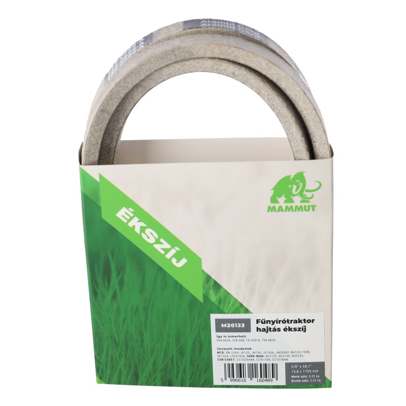 Ékszíj MAMMUT  754-0626 típusú utángyártott