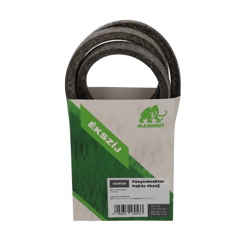 Ékszíj hajtás MAMMUT 754-0494 típusú utángyártott