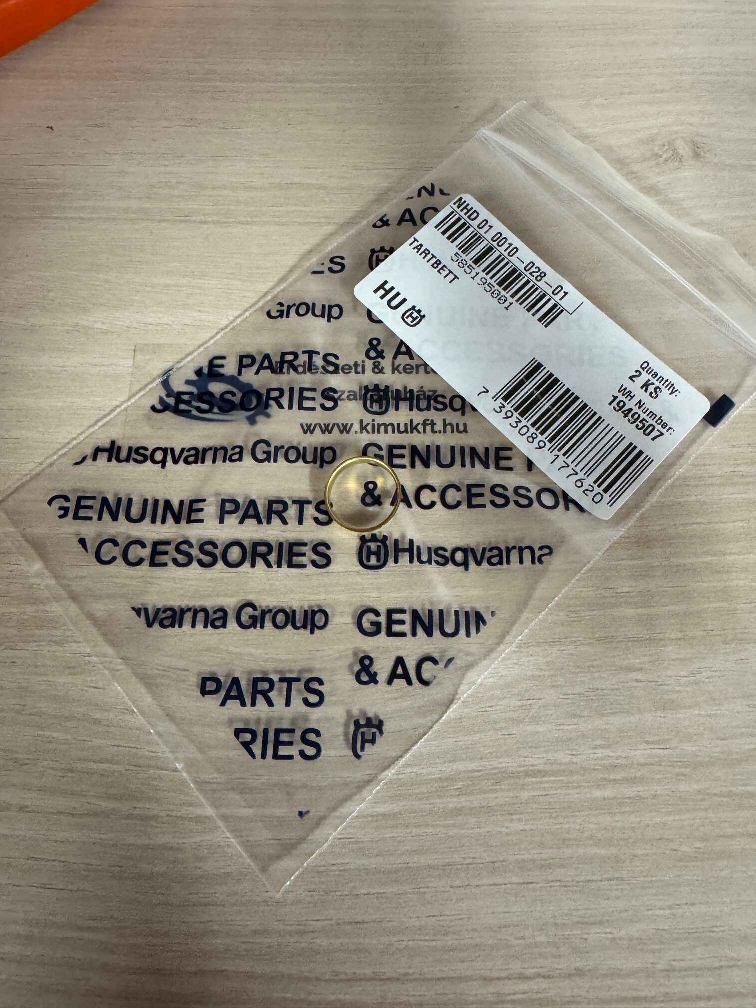 Husqvarna gyűrű 585195001 545 - 550XP