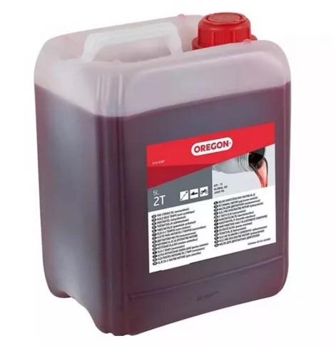 Olaj 2 ütemű Oregon 5 liter piros