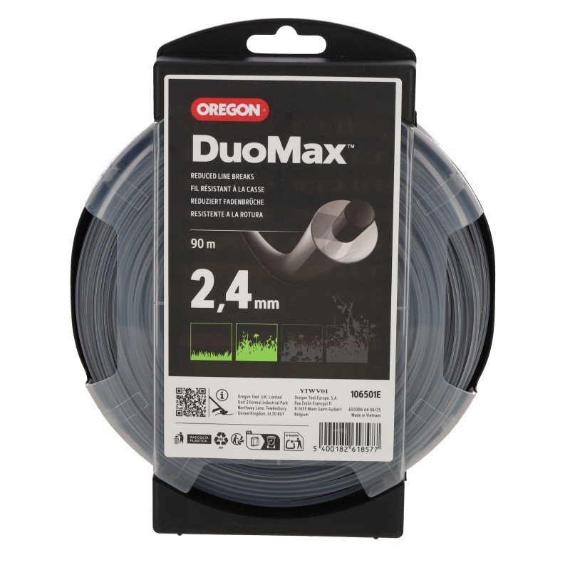 Damil 2.4mm kerek Oregon Duomax 90 m
