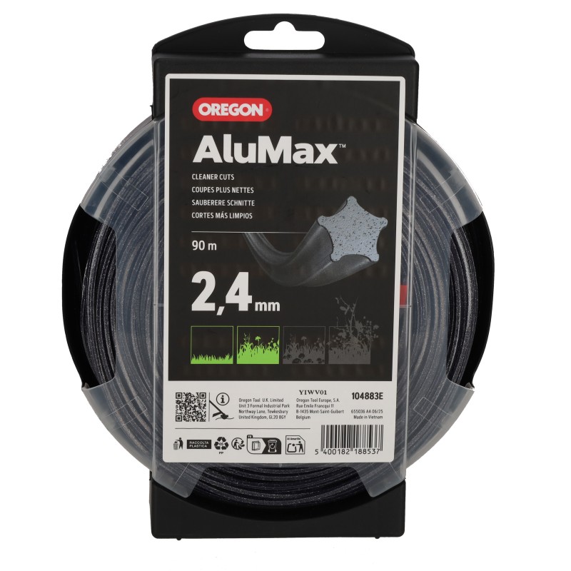 Damil 2.4mm csillag Oregon Alumax 90 méter