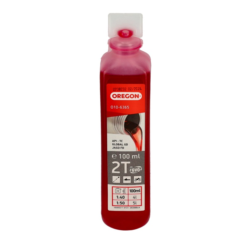 Olaj 2 ütemű Oregon 100ml piros