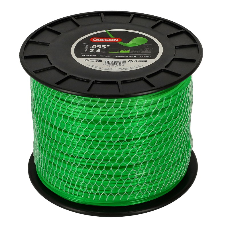 Damil 2.4mm kerek Oregon 441 m, zöld