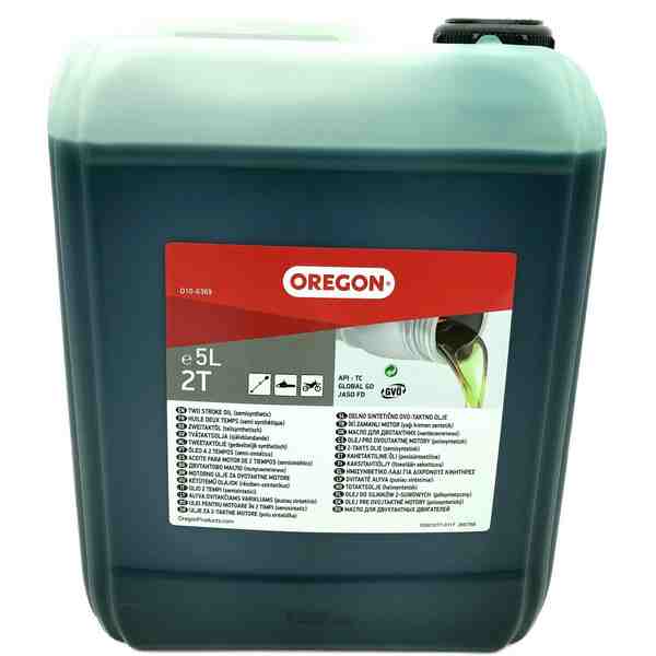 Olaj 2 ütemű Oregon 5 liter zöld