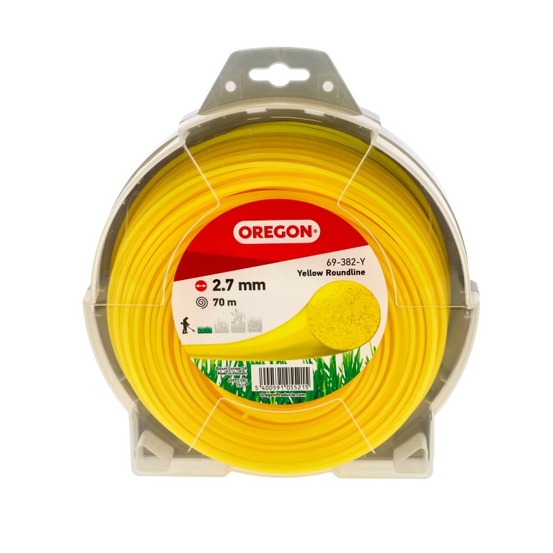 Damil 2.7mm kerek Oregon 70m sárga akasztóval