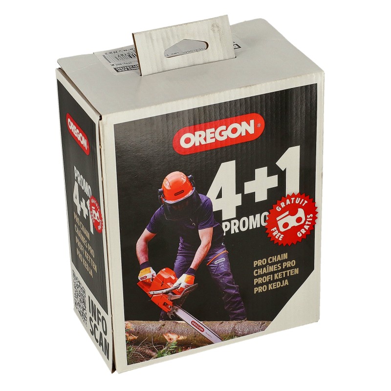 Lánc 3/8-1.6mm Oregon 75exl066e x 5 db